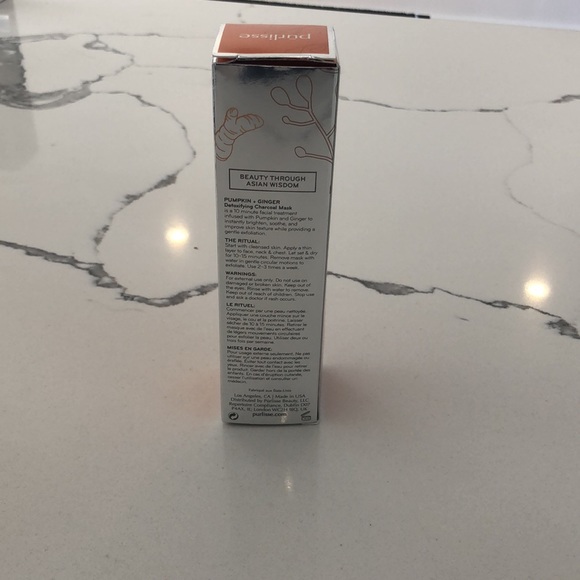 NIB Pūrlisse Pumpkin + Ginger Detoxifying Charcoal Mask - Picture 6 of 9